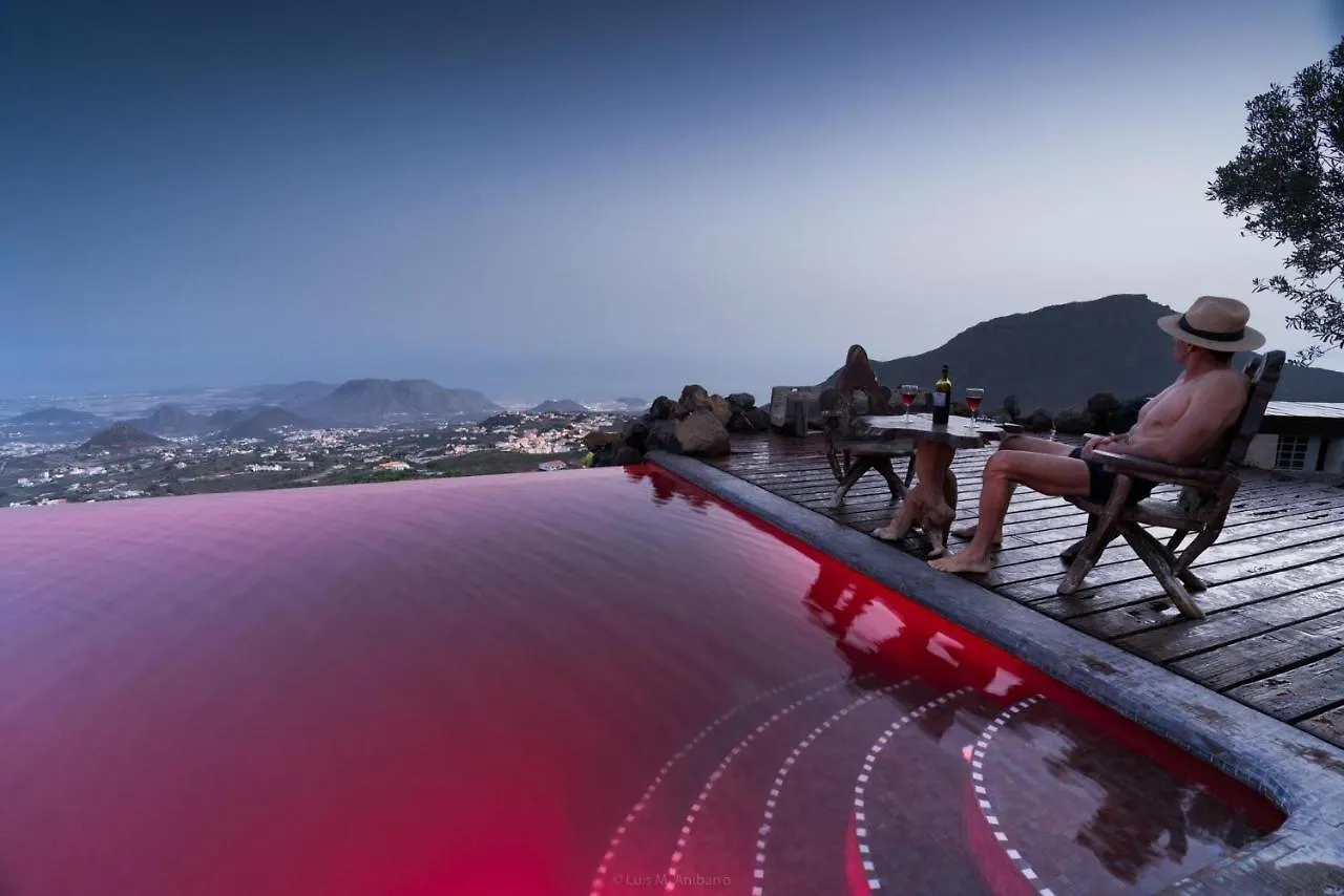 Historic Canarian House, Private Heated Infinity Pool, Bbq, Wifi + Panoramic Ocean Views Arona  Španělsko